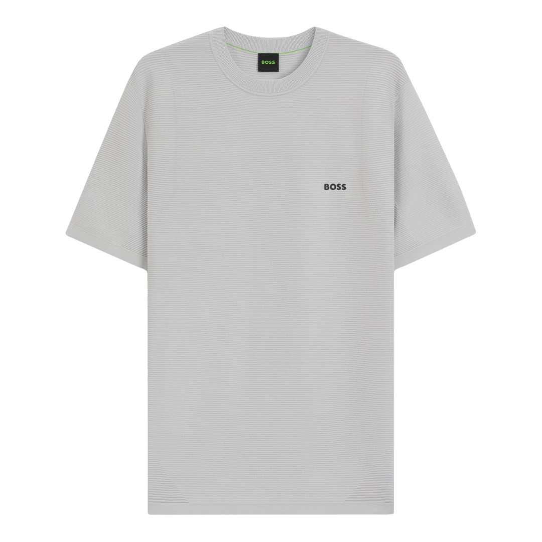 BOSS K_Urban Commuter Tee in Light Grey