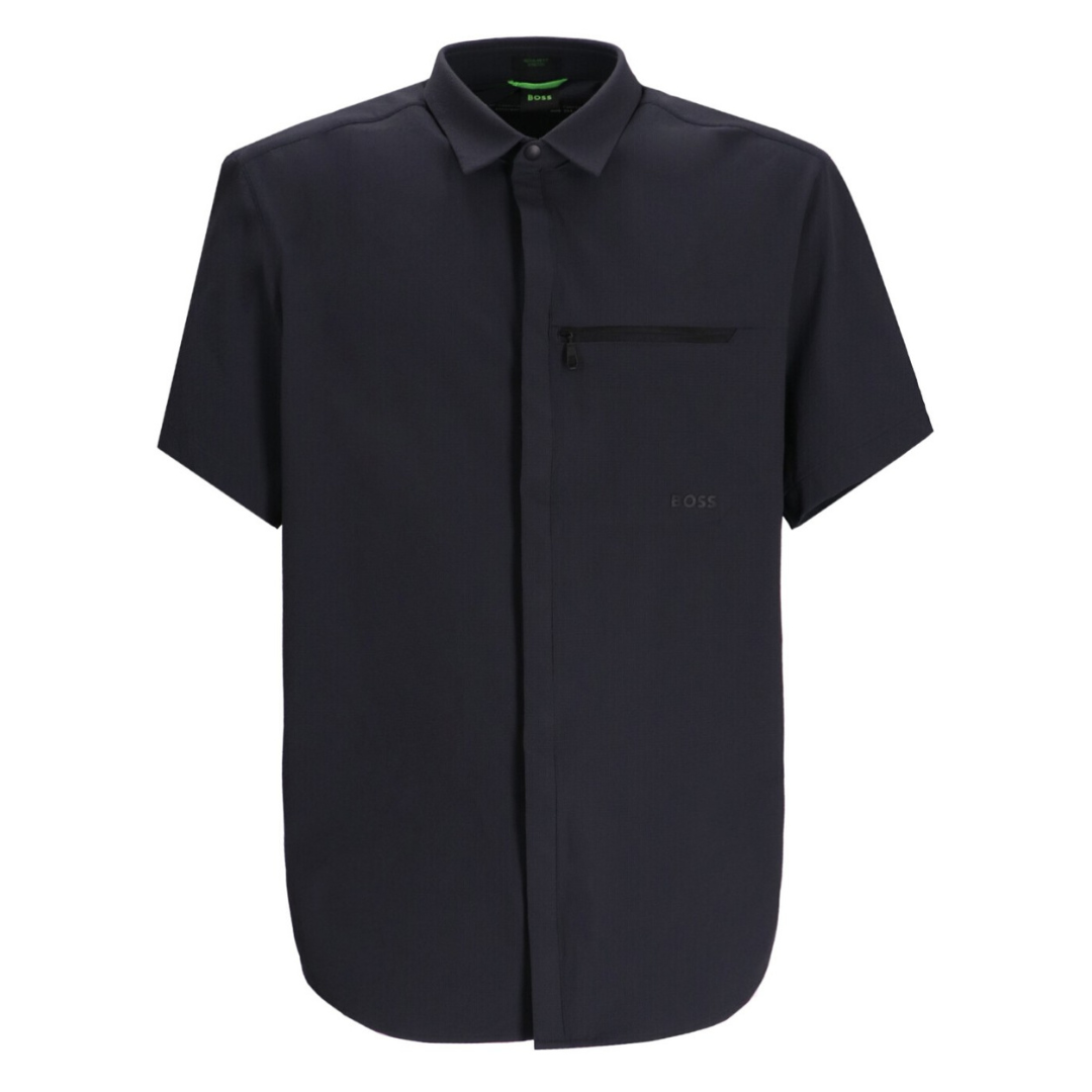 Boss B_Urban TSR Shirt in Dark Blue