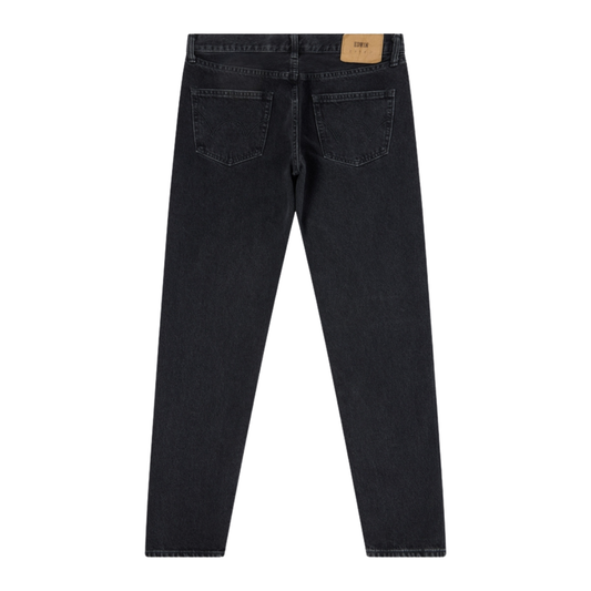 Edwin Regular Tapered Jeans in Black - Dark Used