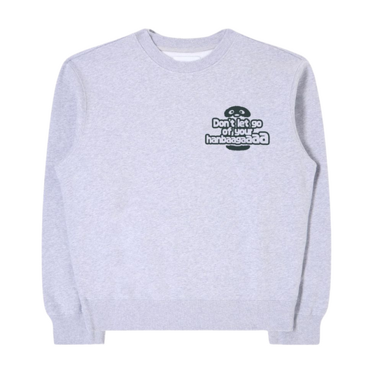 Edwin Tanuki Sweatshirt in Grey Marl