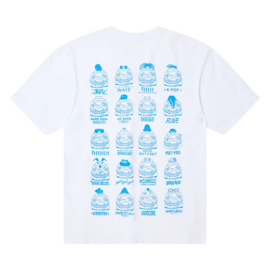Edwin Music Channel Various Tee in White