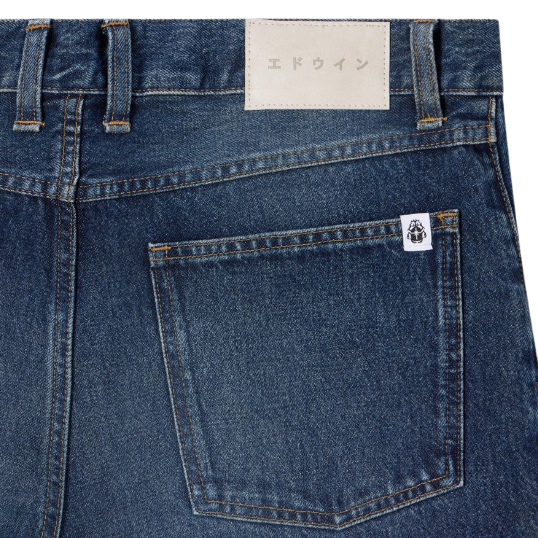 Edwin Tyrell Pant in Blue Nix Wash