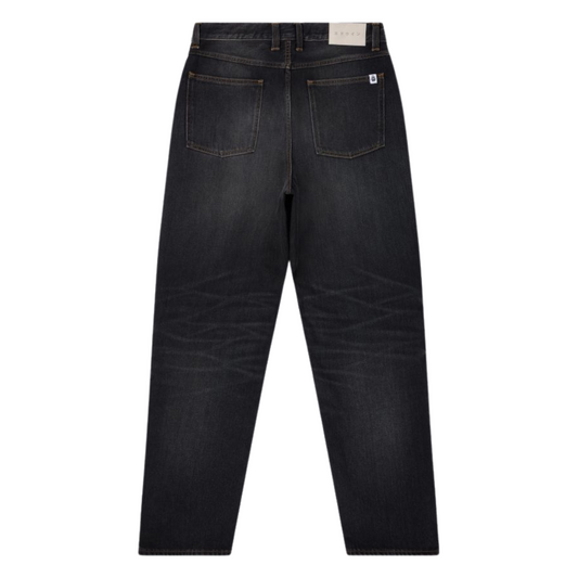 Edwin Tyrell Pant in Black Mezes Wash