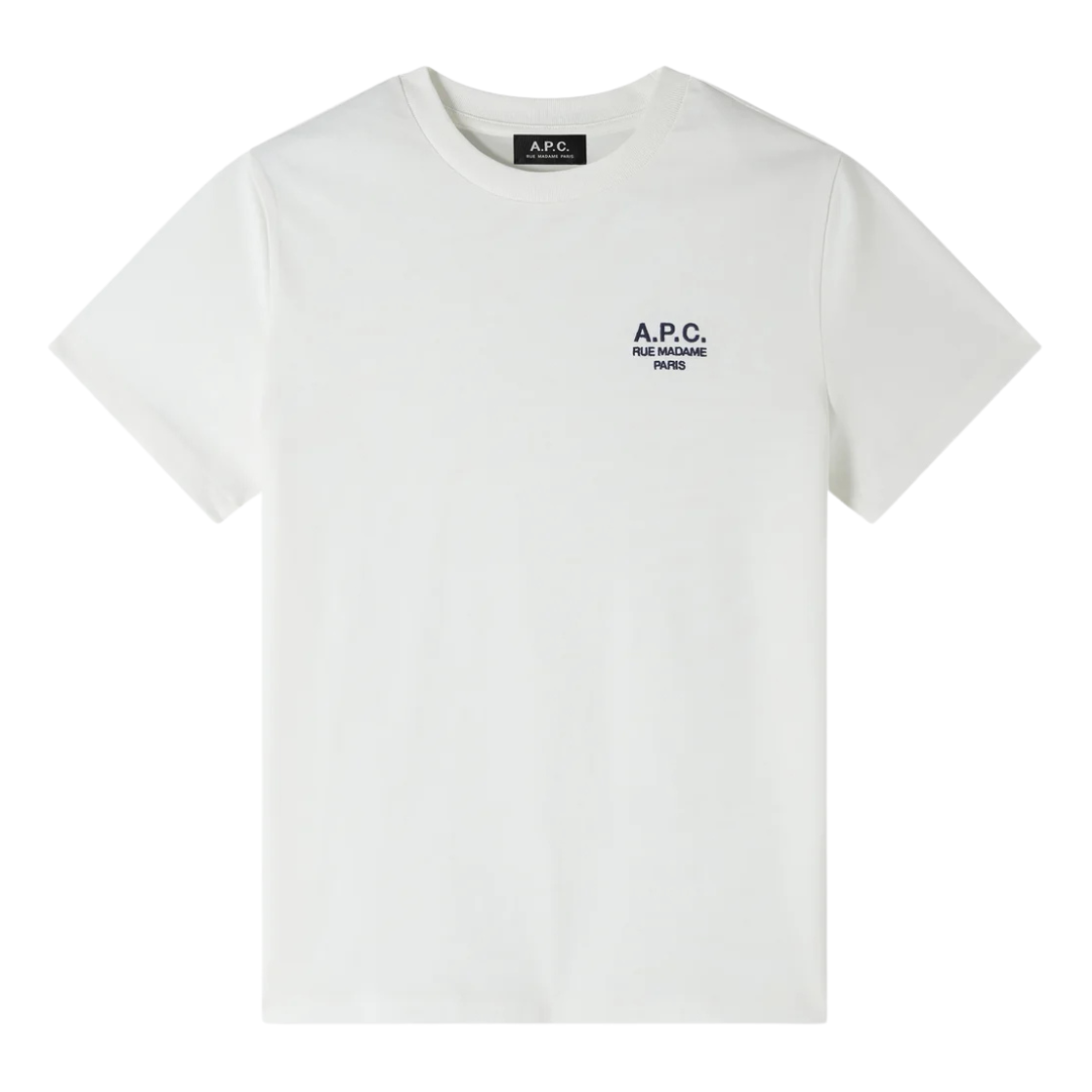 A.P.C. Rue Madame T-Shirt in Cream