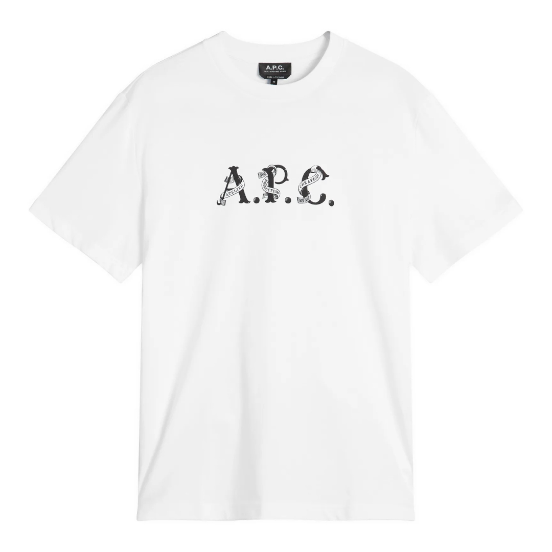 A.P.C. Hugo T-Shirt in White