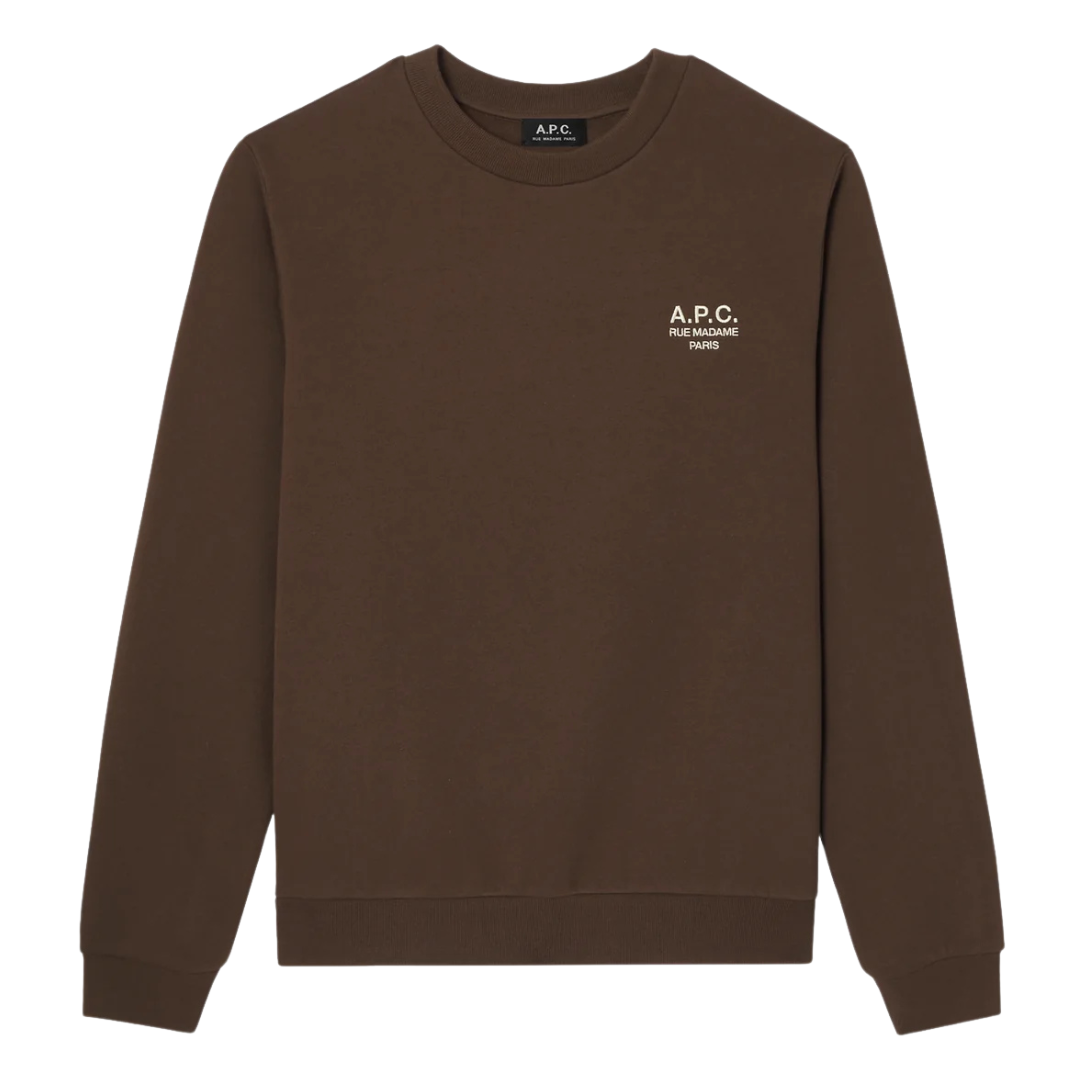 A.P.C. Rue Madame Sweatshirt in Maroon