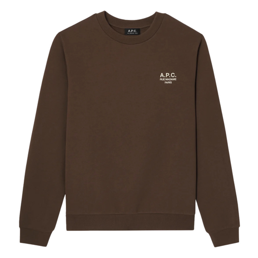 A.P.C. Rue Madame Sweatshirt in Maroon