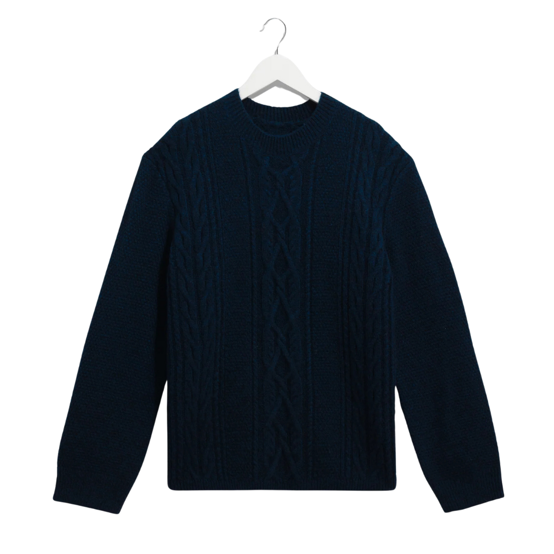 Wax London Hyatt Crew in Navy