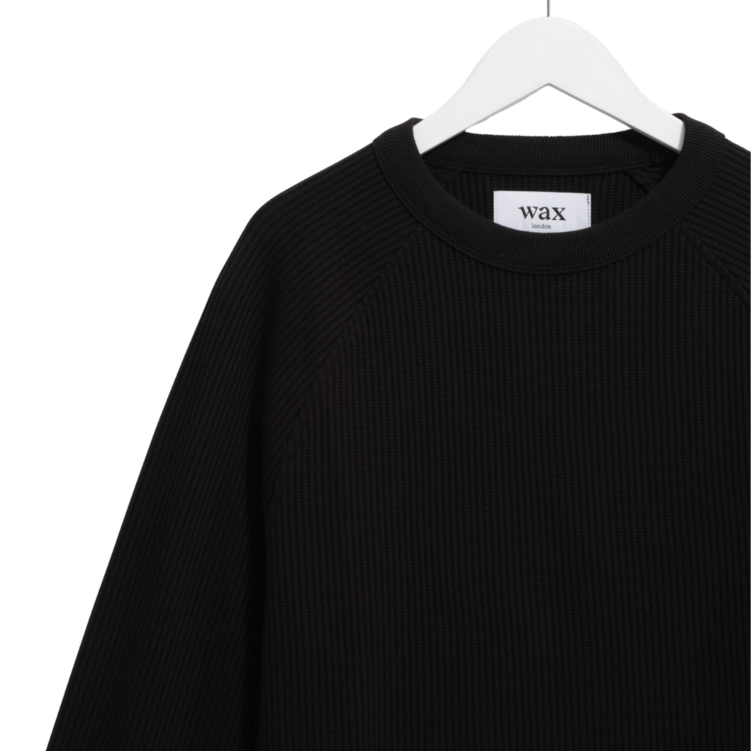 Wax London Riley Crew in Black