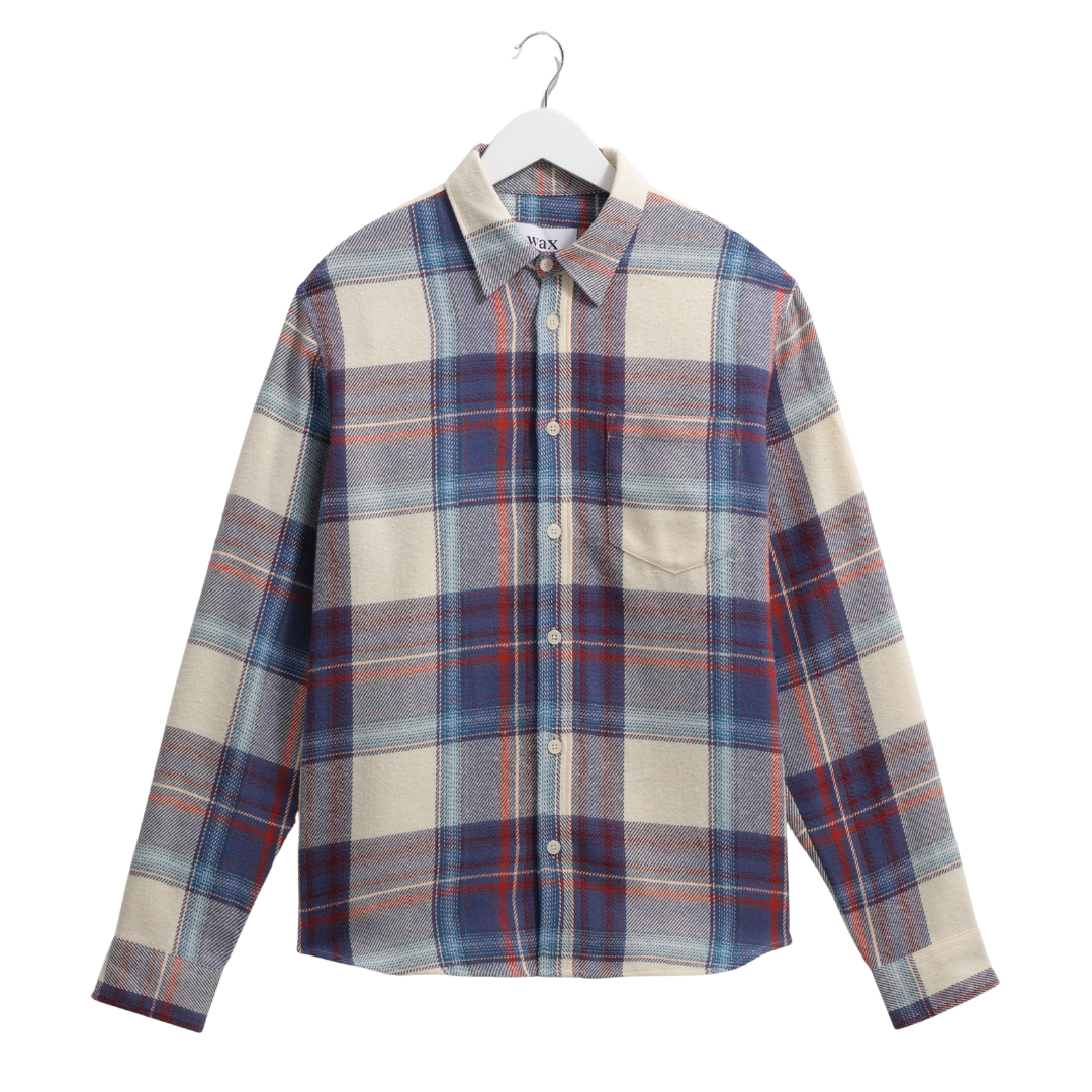 Wax London Shelly Shirt in Blue/Multi