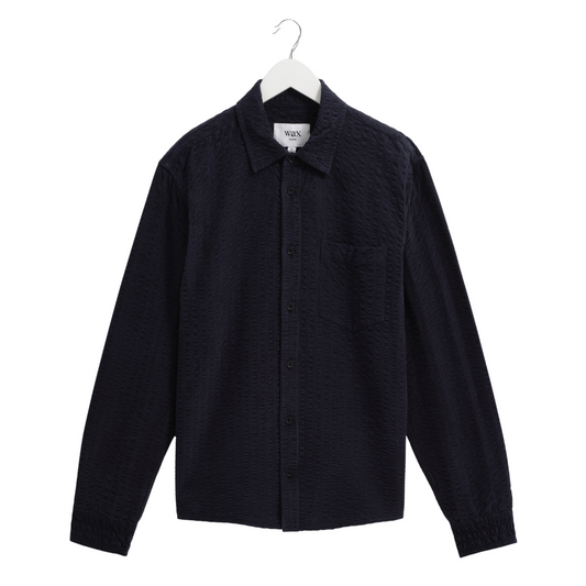 Wax London Shelly Shirt in Navy