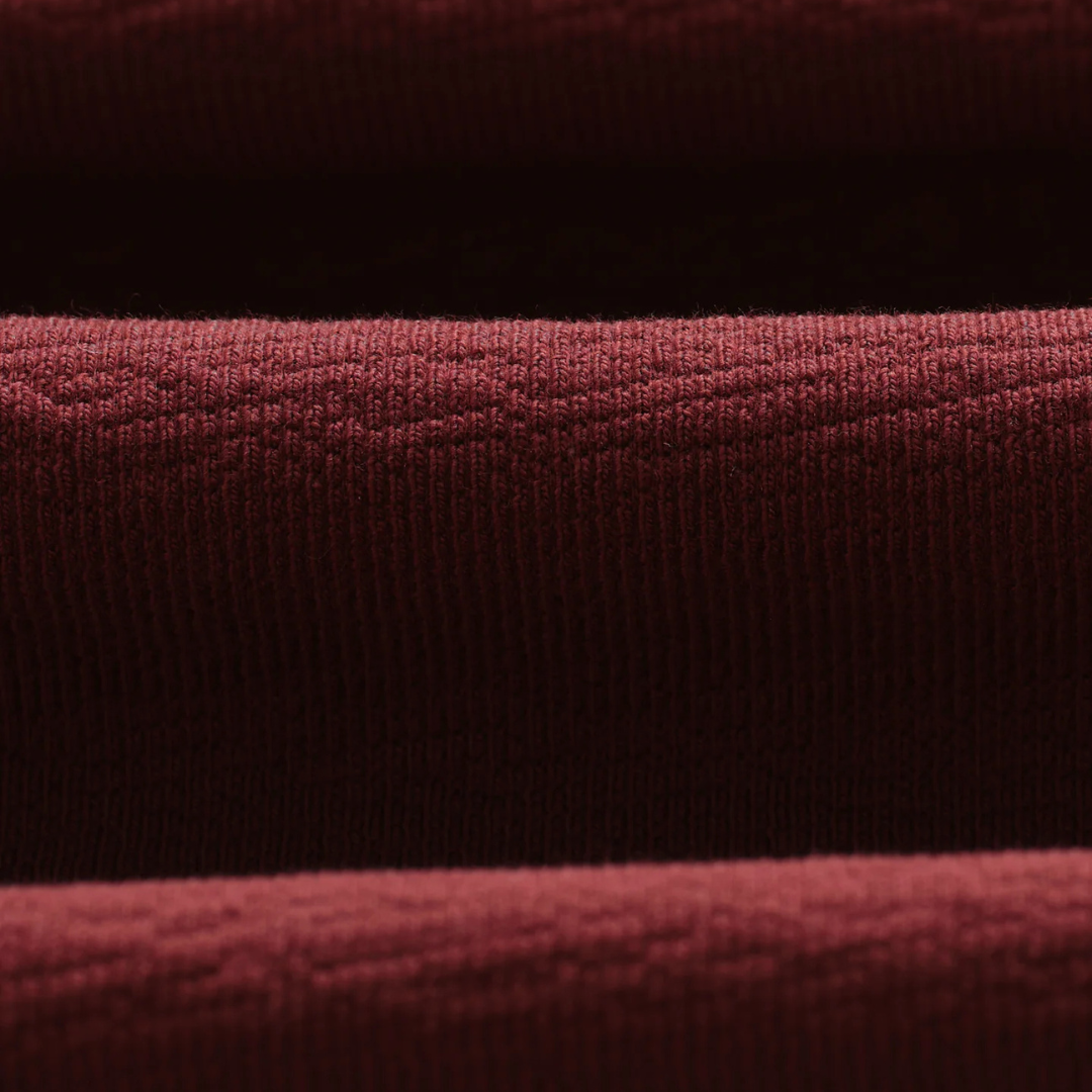 Wax London Dean Tee in Burgundy