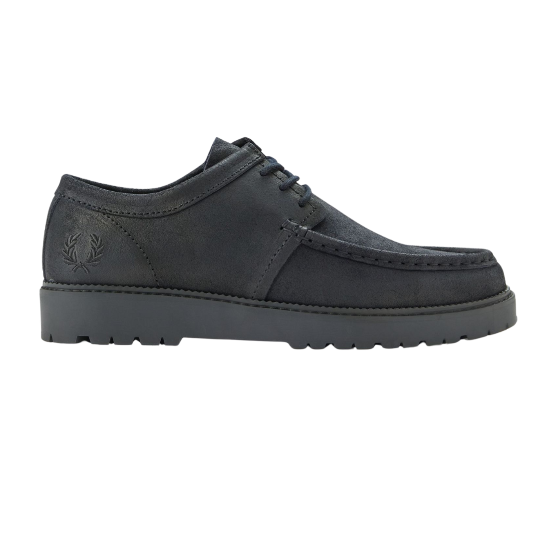 Fred Perry Kenney Low Waxed in Anchor Grey