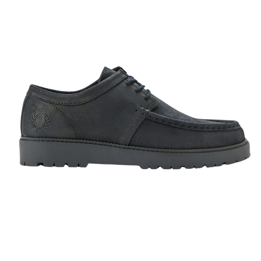 Fred Perry Kenney Low Waxed in Anchor Grey