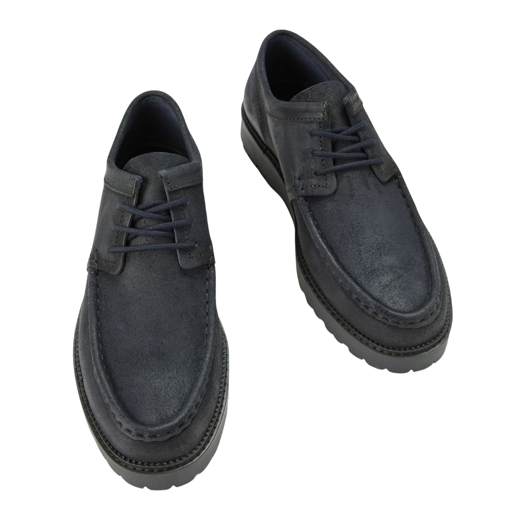 Fred Perry Kenney Low Waxed in Anchor Grey