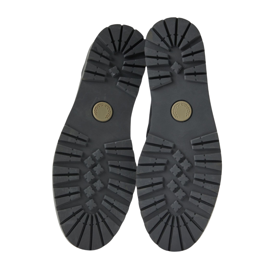 Fred Perry Kenney Low Waxed in Anchor Grey