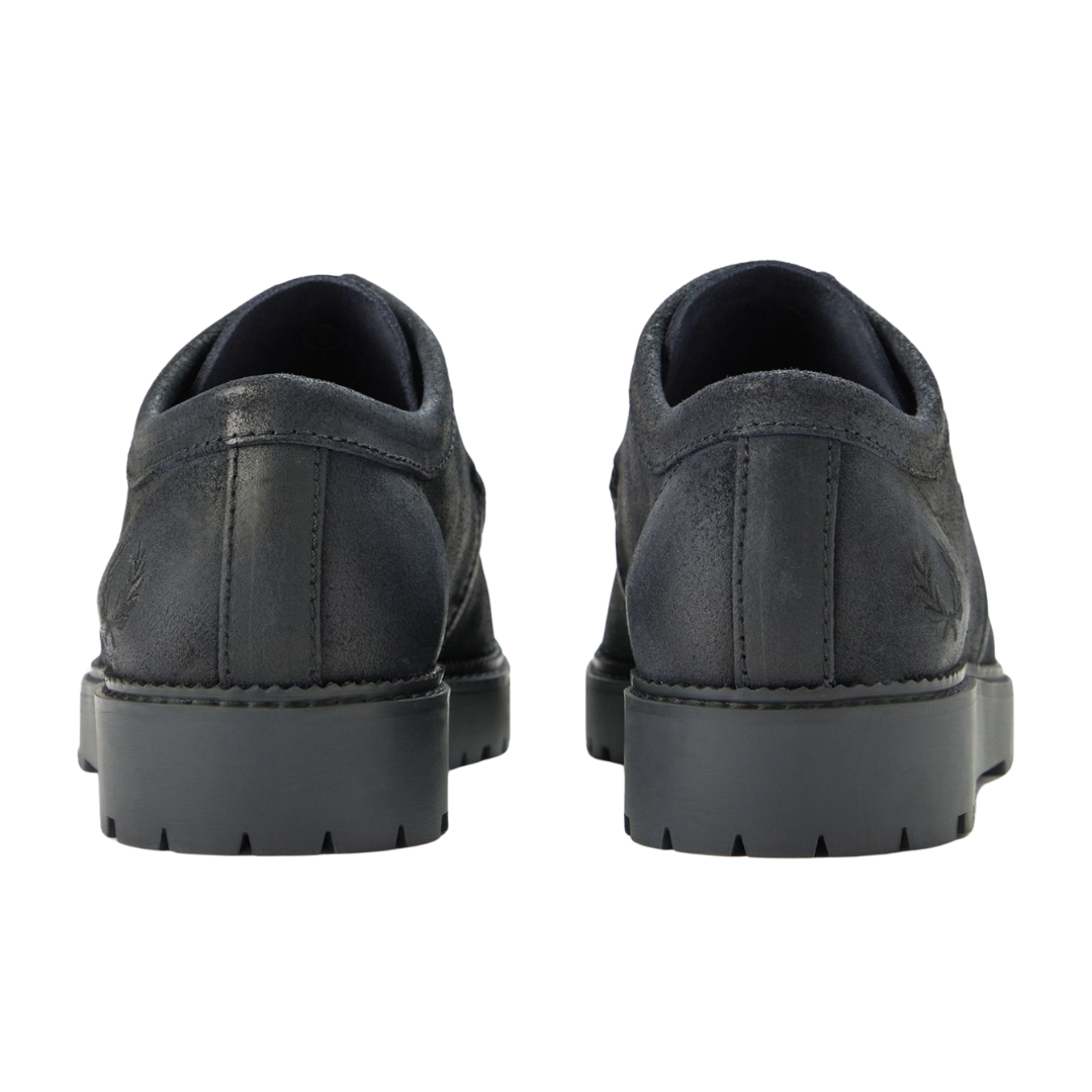 Fred Perry Kenney Low Waxed in Anchor Grey