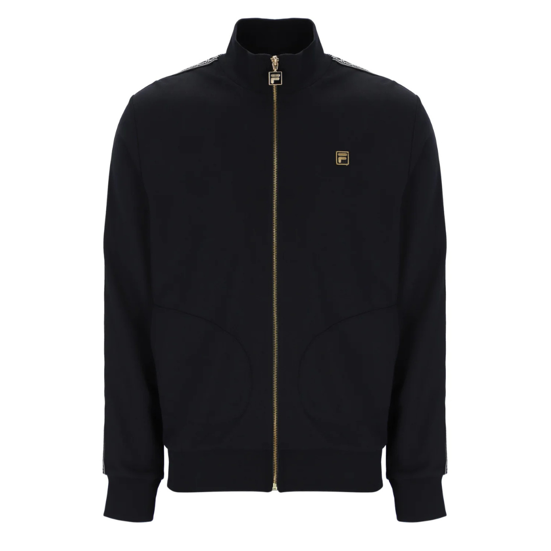 Fila Roman Track Top in Black