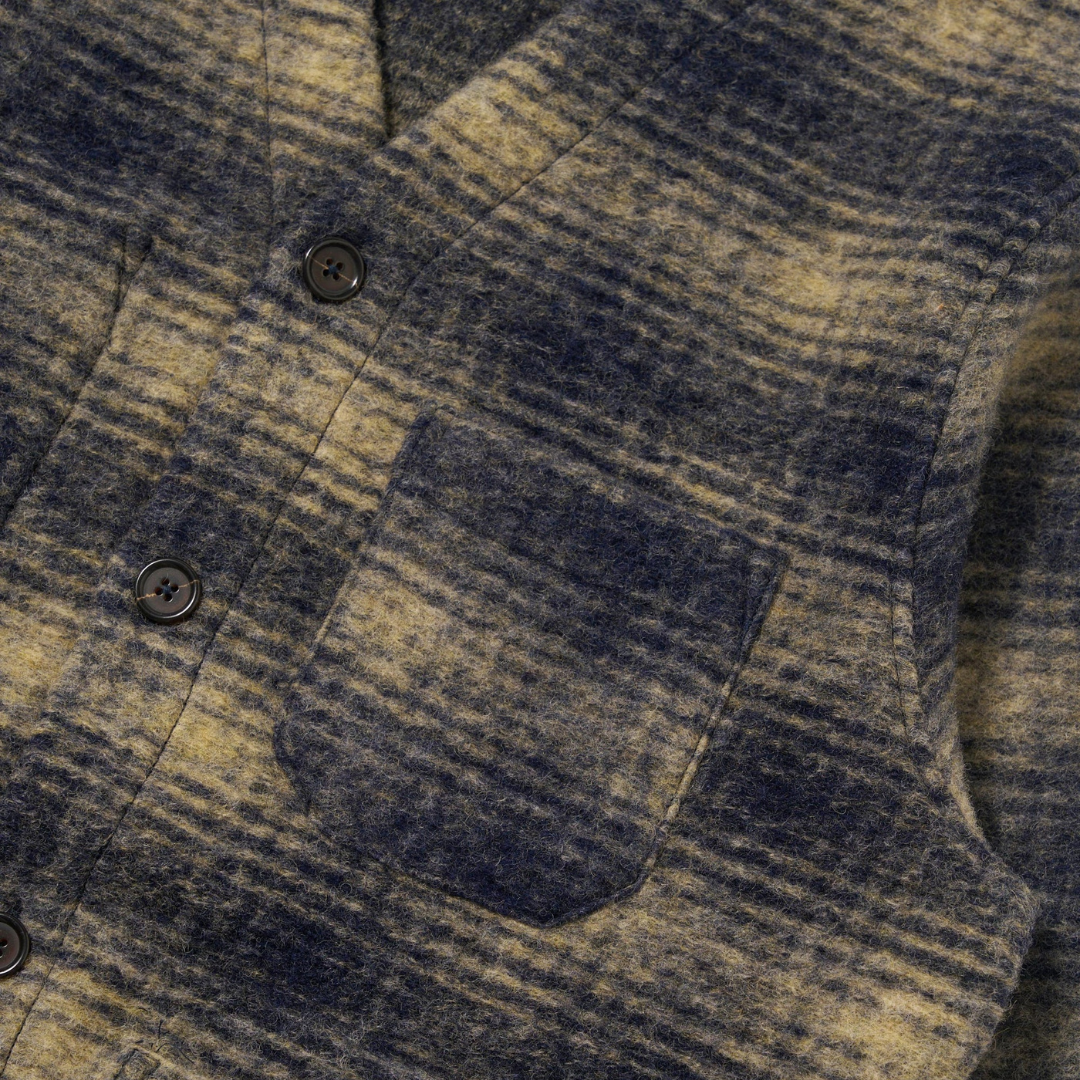 Universal Works Cardigan in Navy