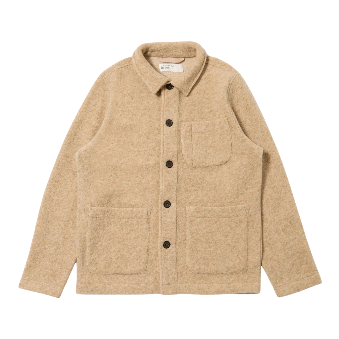 Universal Works Wool Field Jacket in Fawn