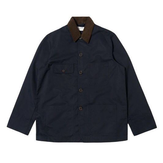 Universal Works Merchant Jacket in Navy