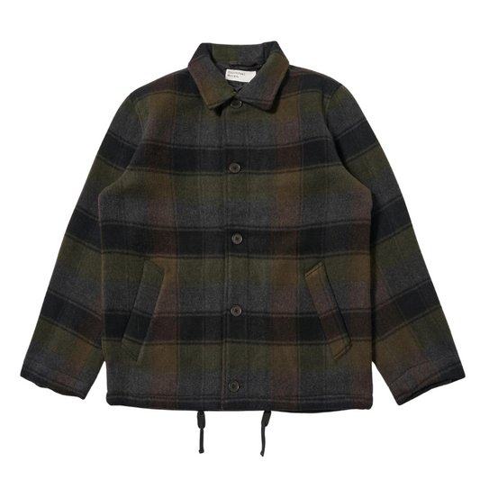 Universal Works Berlin Wool Wayfarer Jacket in Black