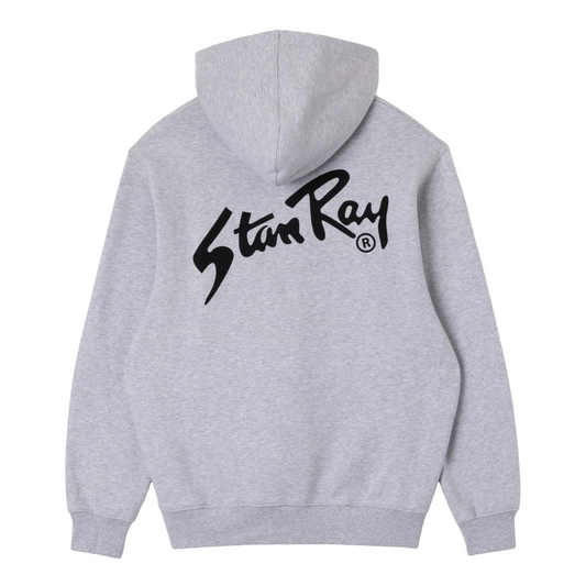 Stan Ray OG Zip Hoodie in Grey Heather