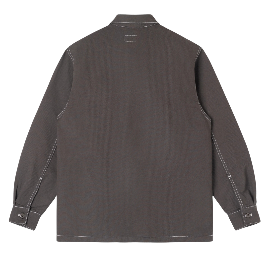 Stan Ray CPO Shirt in Charcoal Bedford Grey