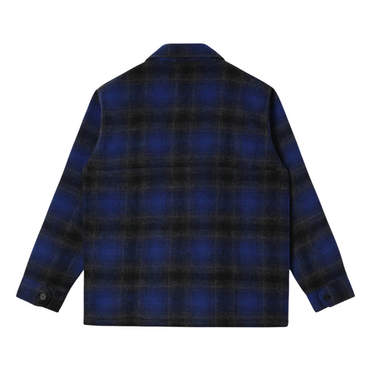 Stan Ray Mackinaw Jacket in Navy Plaid