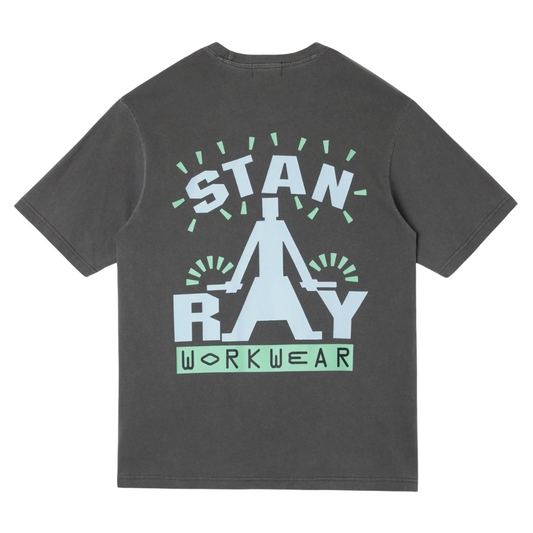 Stan Ray Reg T-Shirt in Washed Black