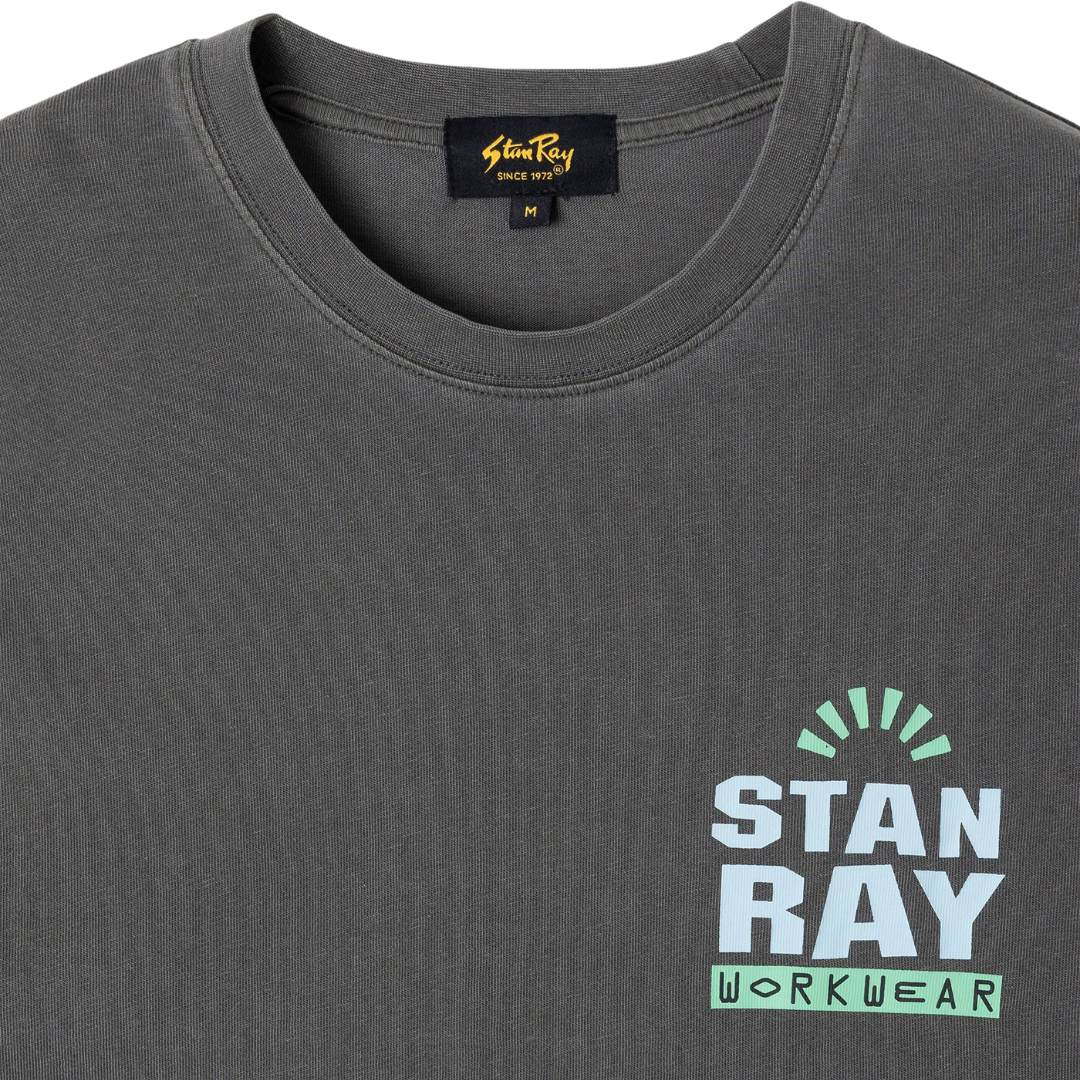 Stan Ray Reg T-Shirt in Washed Black