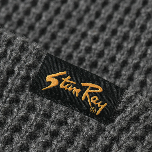 Stan Ray Waffle Beanie Charcoal