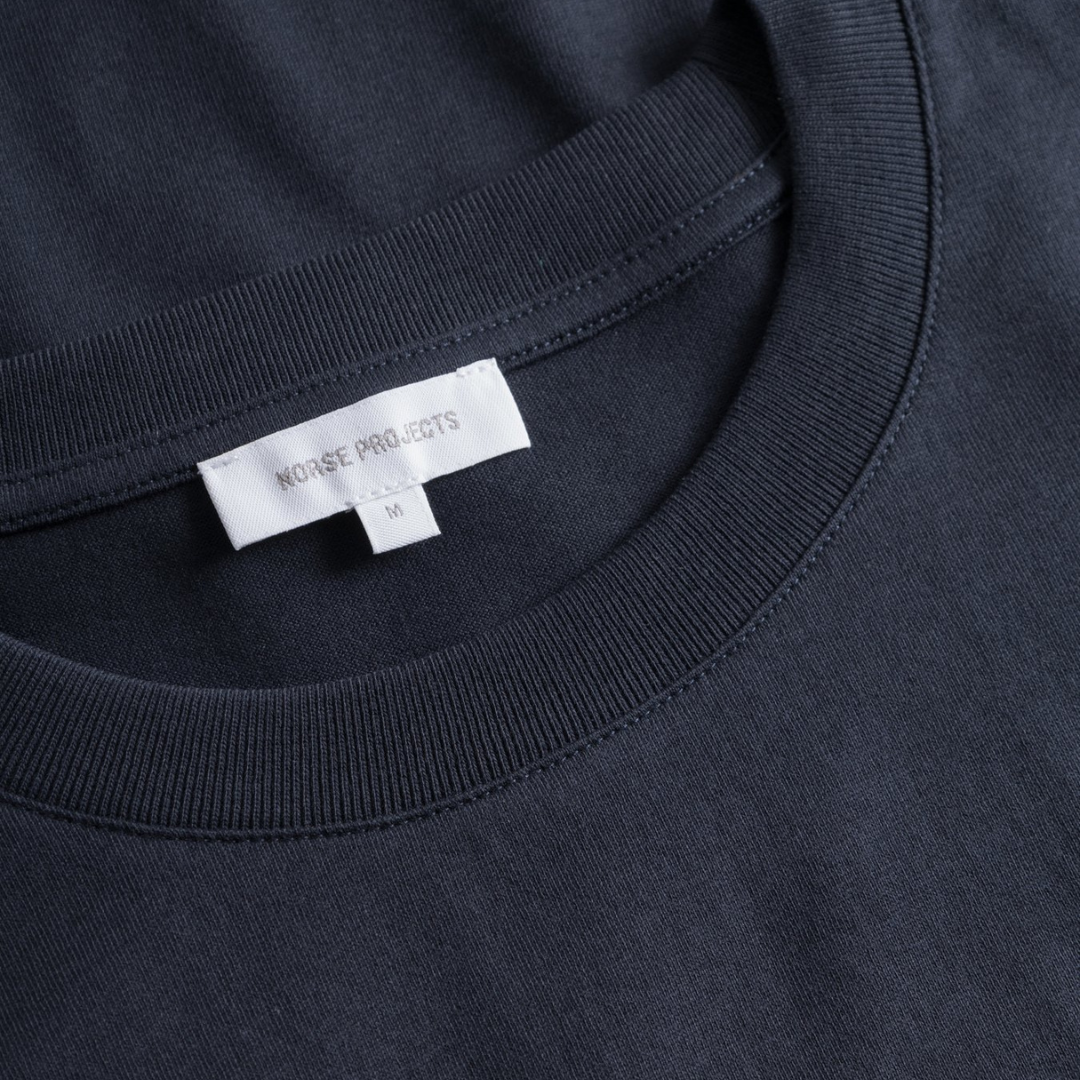 Norse Projects Standard T-Shirt in Dark Navy