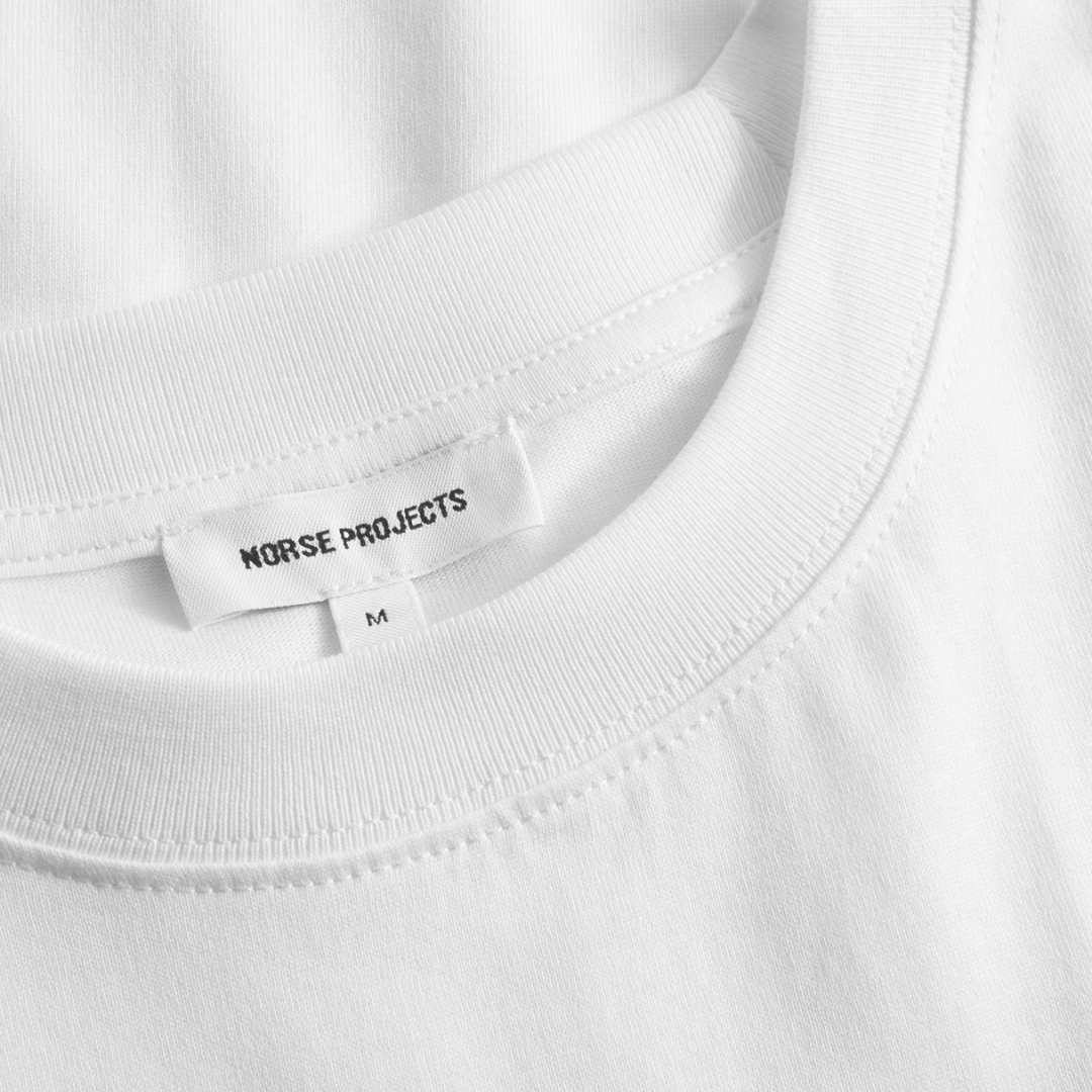 Norse Projects Johannes Organic The Lakes T-Shirt in White