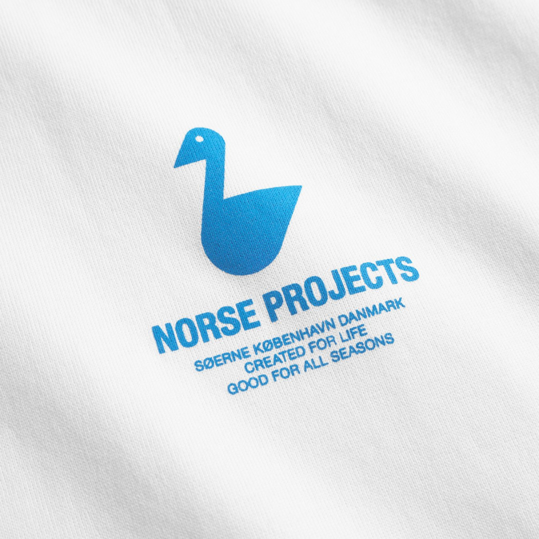Norse Projects Johannes Organic The Lakes T-Shirt in White