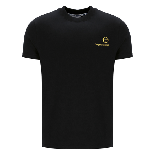 Sergio Tacchini Felton Tee in Black