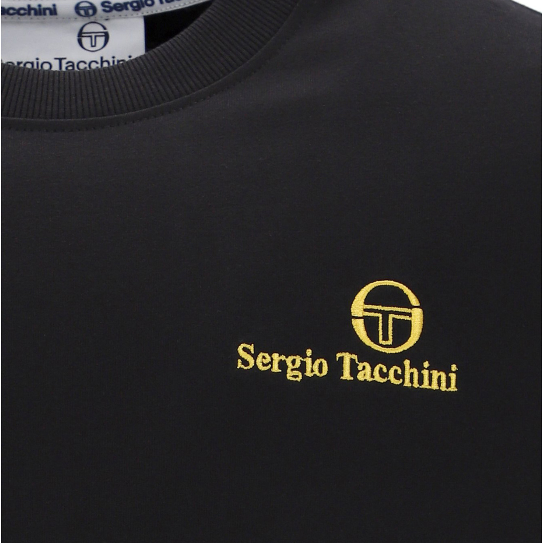 Sergio Tacchini Felton Tee in Black