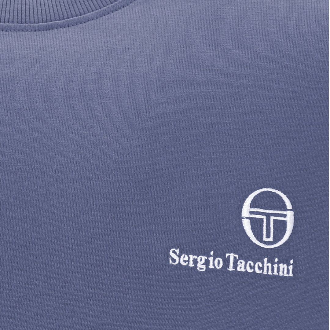 Sergio Tacchini Felton Tee in Vintage Indigo