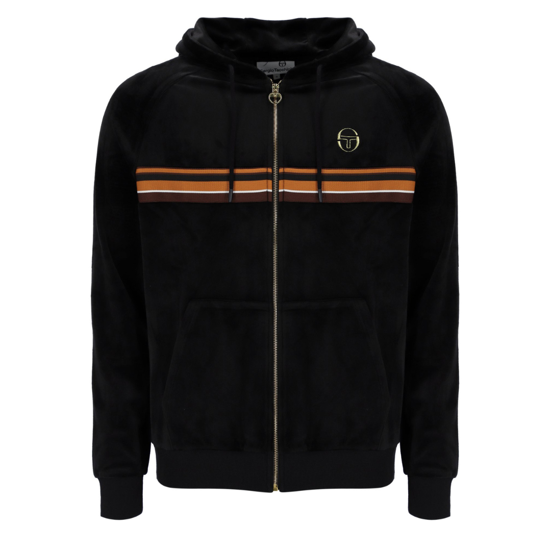 Sergio Tacchini Albi Hoodie in Black