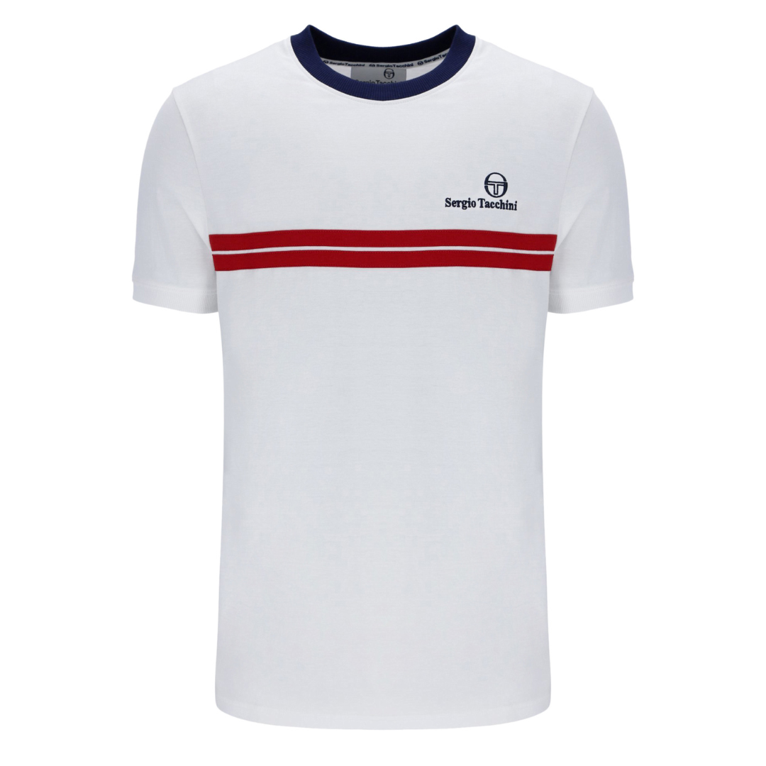 Sergio Tacchini New Supermac Tee in White