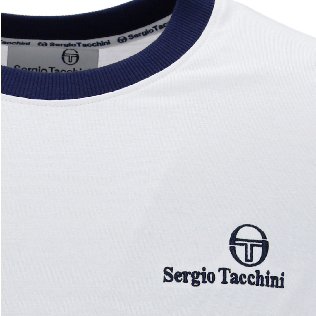 Sergio Tacchini New Supermac Tee in White