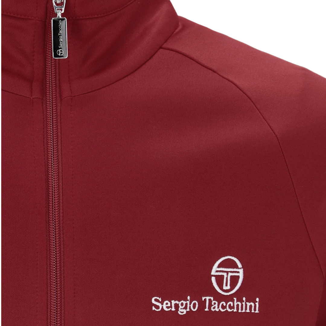 Sergio Tacchini Dallas TrackTop Top in Rhubarb