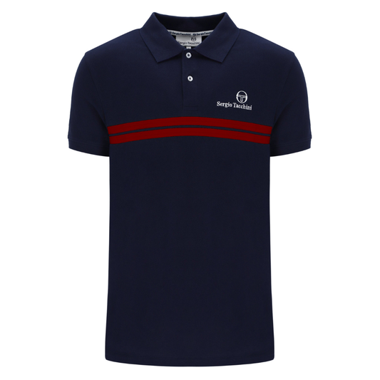 Sergio Tacchini Supermac Polo in Maritime Blue