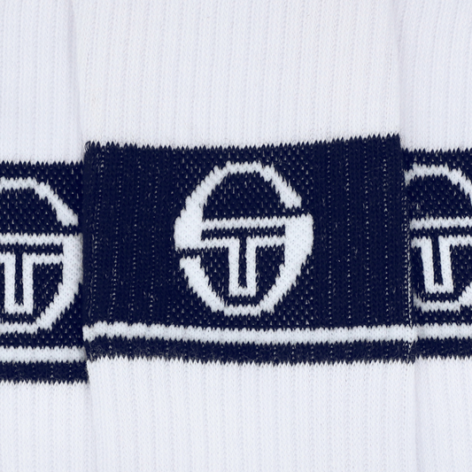Sergio Tacchini Koos 3-Pack Socks in White