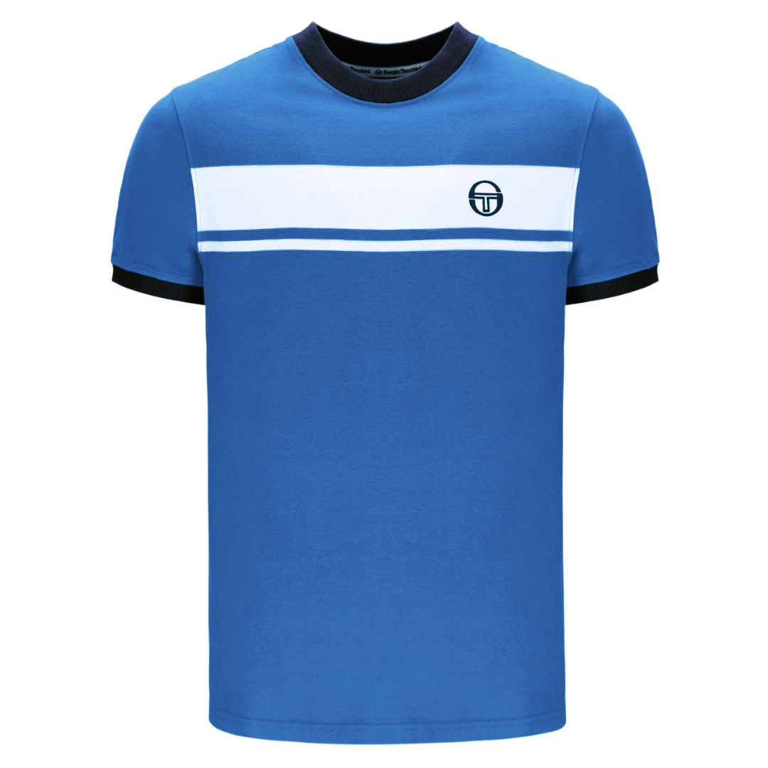 Sergio Tacchini Master Tee in Directoire Blue