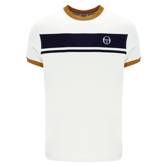 Sergio Tacchini Master Tee in Gardenia