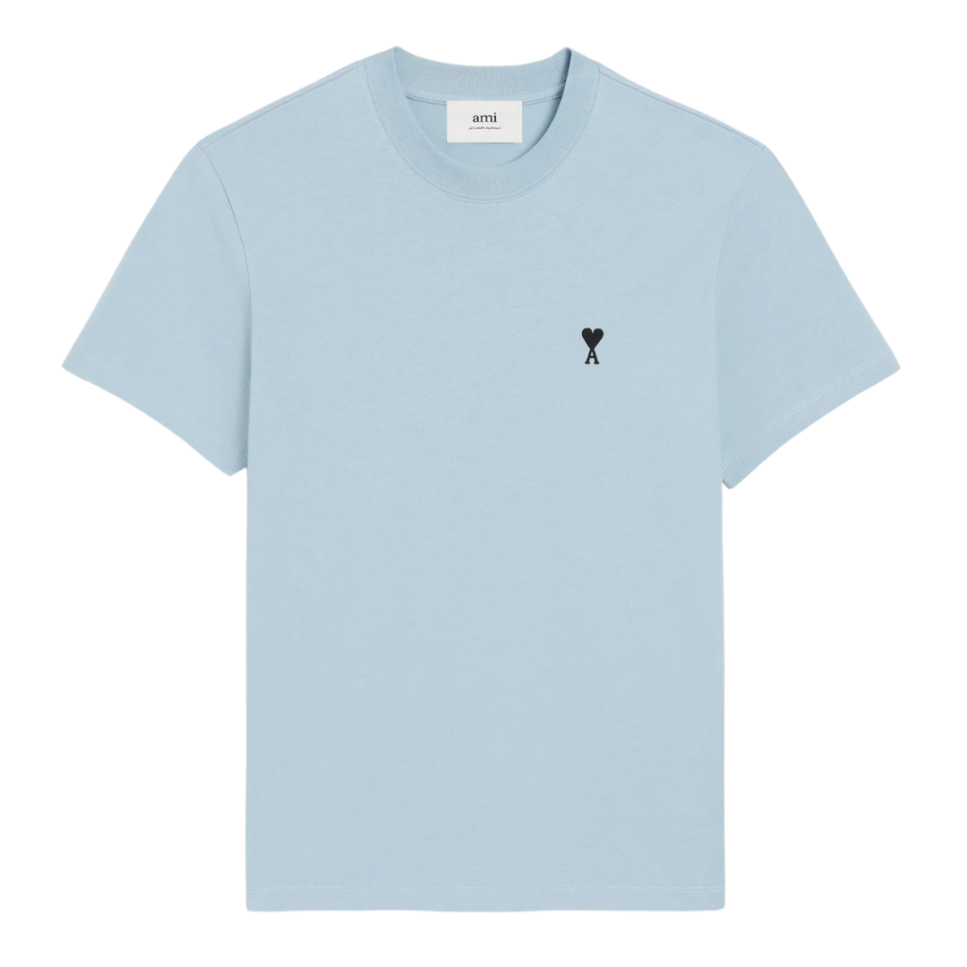 AMI ADC Tee in Blue