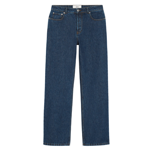 AMI Large Fit Jeans in Indigo Blue