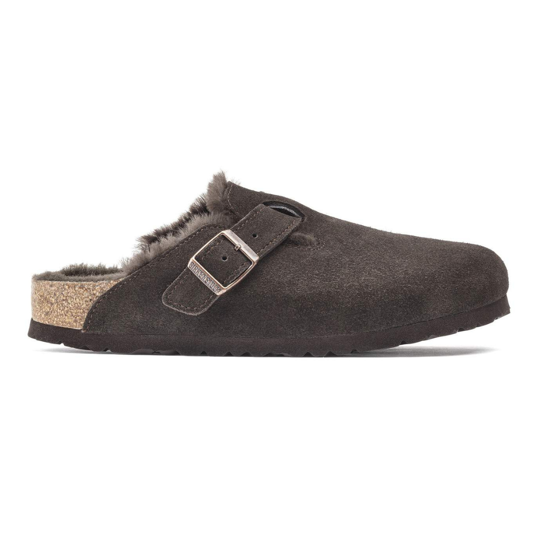 Birkenstock Boston Shearling in Mocca