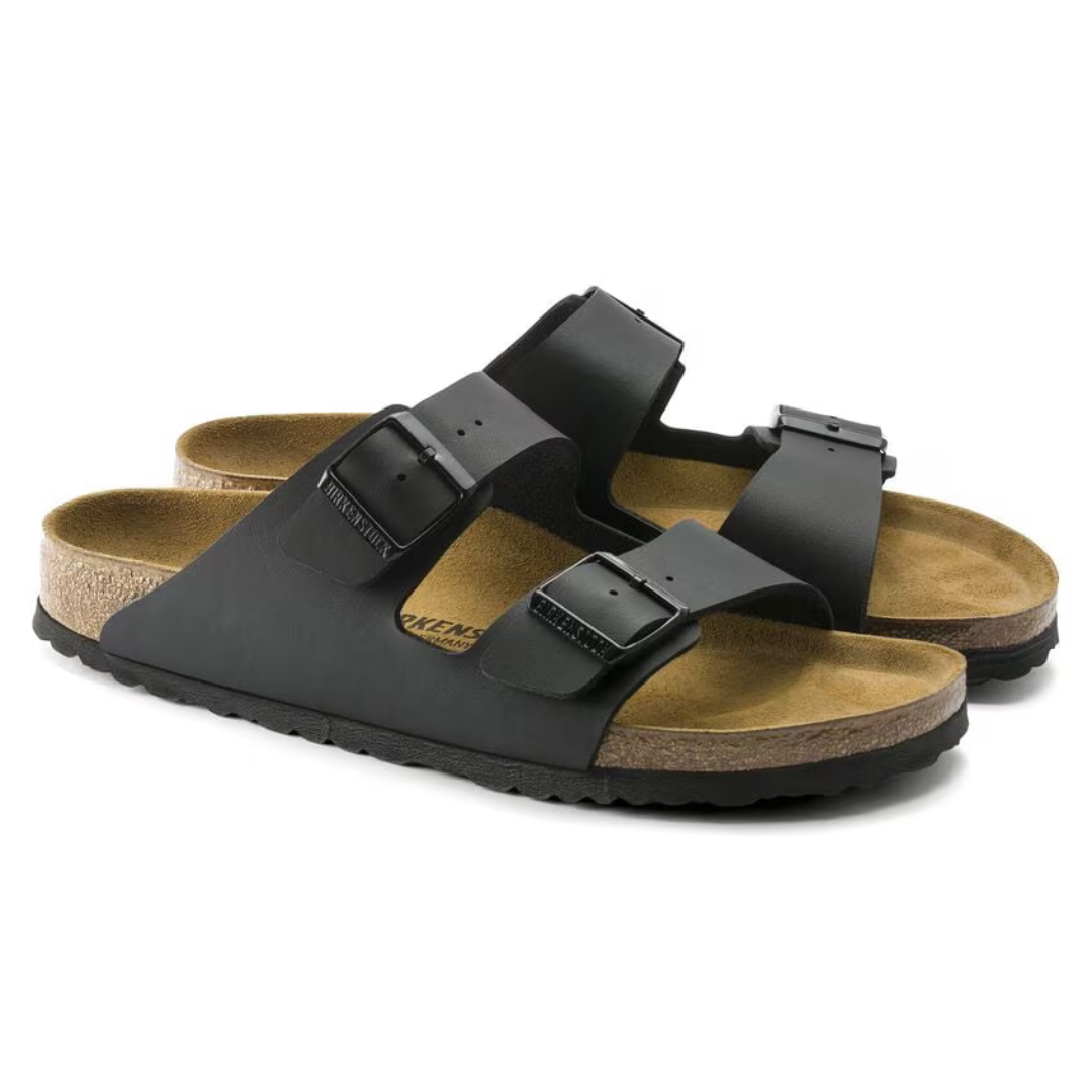 Birkenstock Arizona Birko-Flor Sandal in Black
